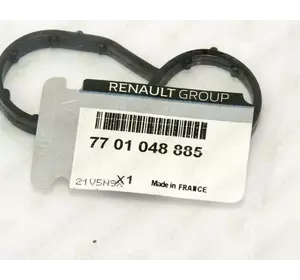 Прокладка масляного охладителя на Renault Trafic 03->2006 2.5dCi (135л.с.)— Renault (Оригинал) - 7701048885