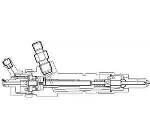 Распылитель форсунки на Renault Trafic 2001-> 1.9dCi — Bosch (Германия) - 0433175230