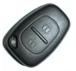 Корпус ключа с язычком, на 2 кнопки на Renault Trafic 2001-> — PG359