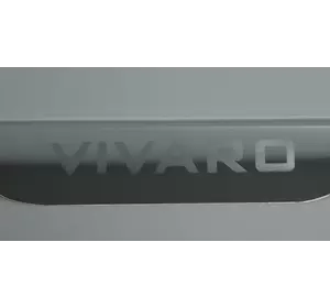 Накладка над номером VIVARO (дверь ляда) на Opel Vivaro 2001-> — Турция
